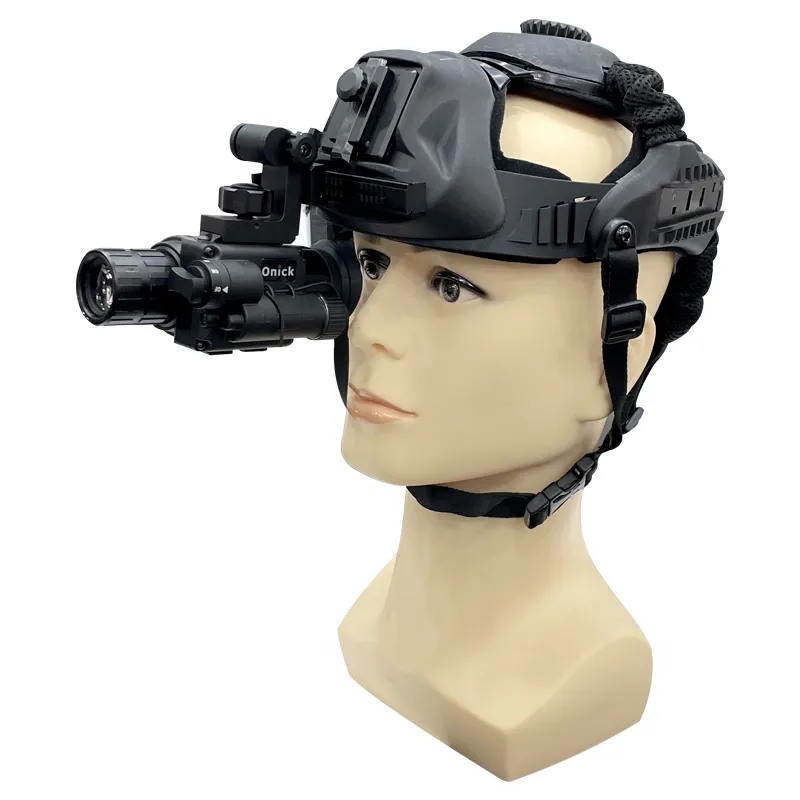 Dispositivo de visión nocturna con poca luz Monocular montado en casco NVG-S